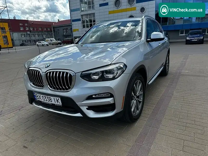 BMW X3 2018, фото з оголошення 1 з 20, VIN 5UXTR9C59JLD88684