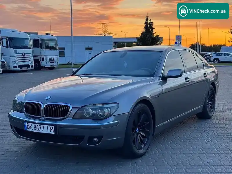 BMW 7 Series 2006, фото з оголошення 1 з 20, VIN WBAHM21090DS72103