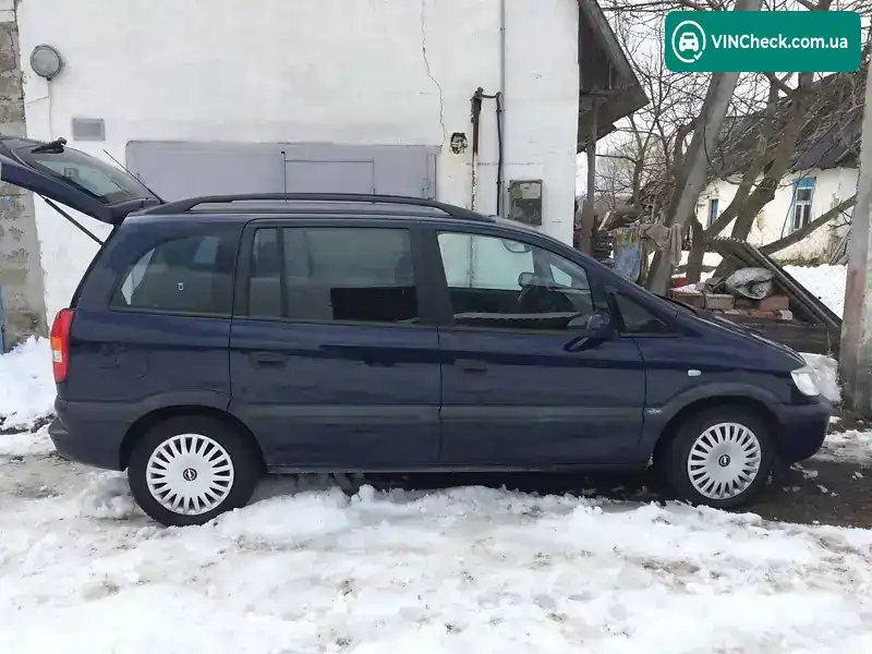 Opel Zafira 2002, фото з оголошення 1 з 21, VIN W0L0TGF7532030764