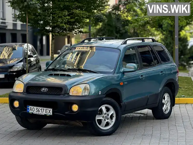 Hyundai Santa FE 2002, фото з оголошення 1 з 21, VIN KMHSC81VP2U316629