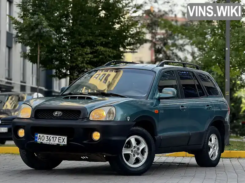 Hyundai Santa FE 2002, фото з оголошення 2 з 21, VIN KMHSC81VP2U316629