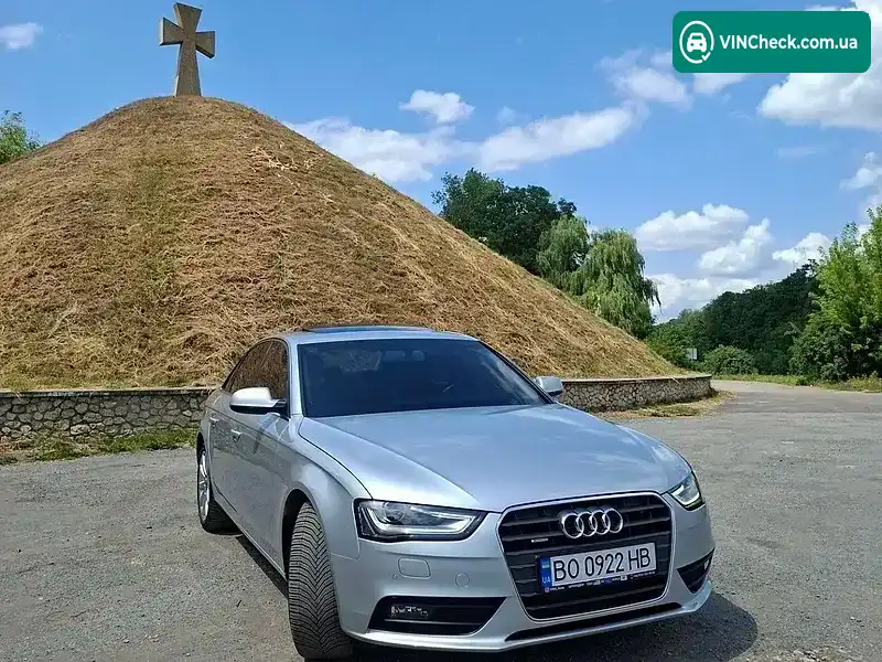Audi A4 2013, фото з оголошення 2 з 19, VIN WAUZZZ8K8DN043725