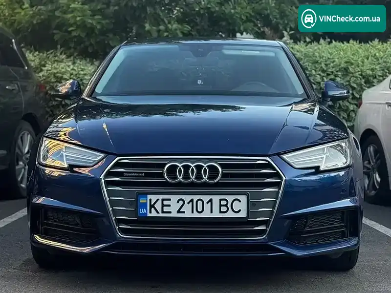 Audi A4 2018, фото з оголошення 2 з 20, VIN WAUDNAF48JN009582