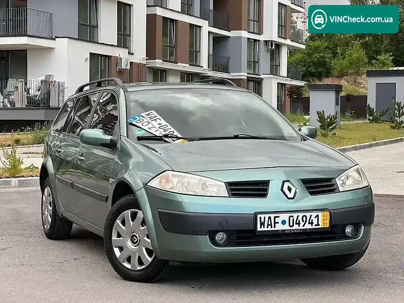 Renault Megane 2004, фото з оголошення 1 з 20, VIN VF1KM0J0H31268365