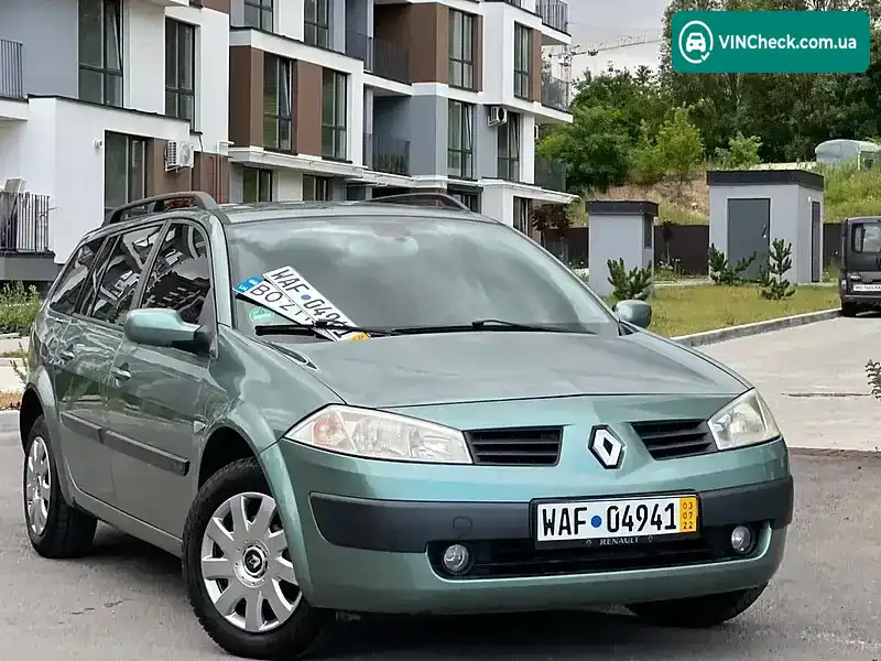 Renault Megane 2004, фото з оголошення 2 з 20, VIN VF1KM0J0H31268365