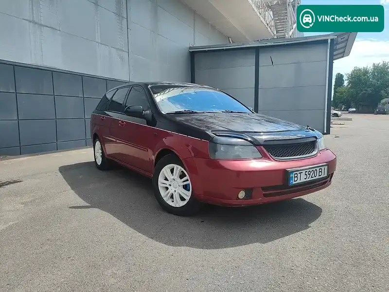 Chevrolet Lacetti 2006, фото з оголошення 1 з 20, VIN Y6DNF353E6K393764