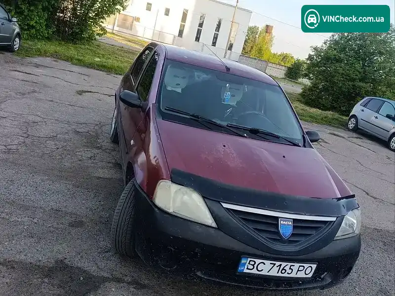 Dacia Logan 2006, фото з оголошення 1 з 5, VIN UU1LSDAGH35104557