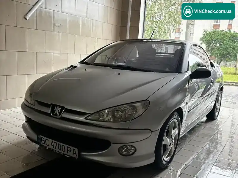 Peugeot 206 2001, фото з оголошення 2 з 13, VIN VF32DRFNF42005355