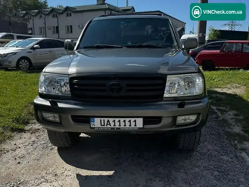 Toyota Land Cruiser 2000, фото з оголошення 1 з 20, VIN JTEHT05J802000243
