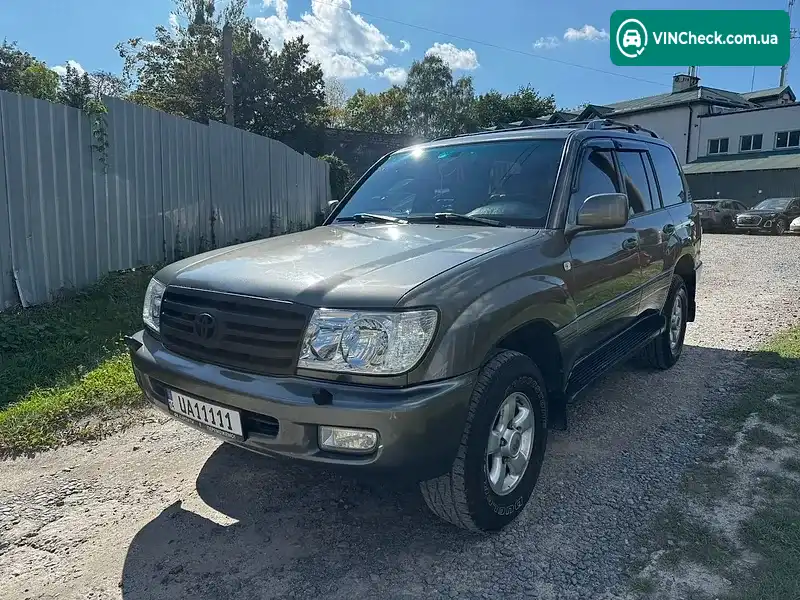 Toyota Land Cruiser 2000, фото з оголошення 2 з 20, VIN JTEHT05J802000243