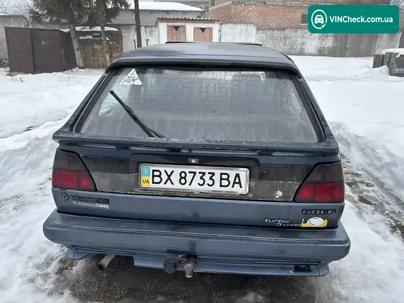 Volkswagen Golf 1986, фото з оголошення 1 з 8, VIN WVWZZZ19ZHW596565