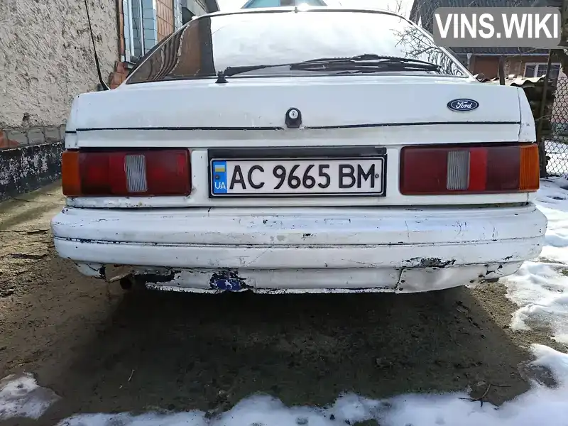 Ford Sierra 1987, фото з оголошення 2 з 6, VIN WF0BXXGBBBHL65913