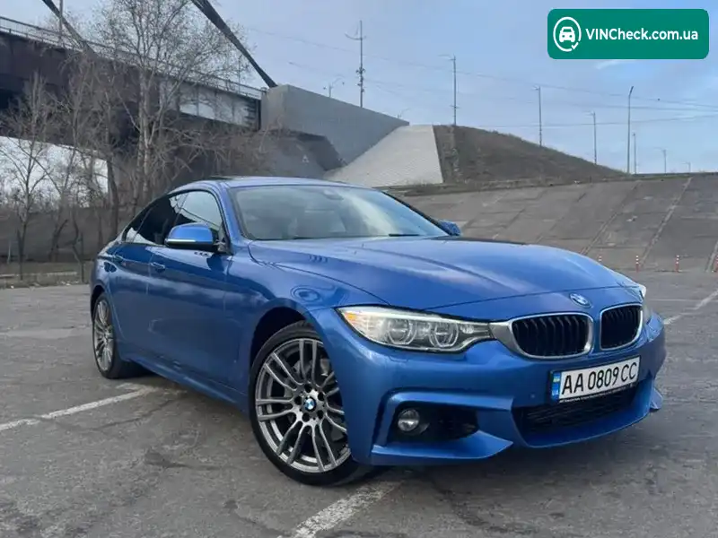 BMW 4 Series Gran Coupe 2017, фото з оголошення 1 з 20, VIN WBA4G11070G601153
