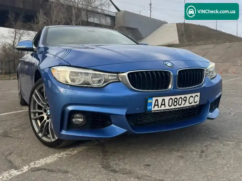 BMW 4 Series Gran Coupe 2017, фото з оголошення 2 з 20, VIN WBA4G11070G601153