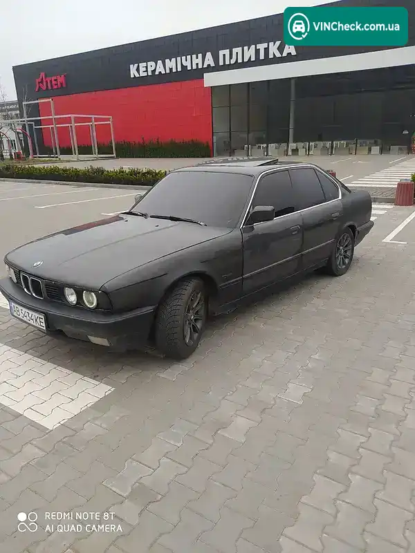 BMW 5 Series 1991, фото з оголошення 2 з 8, VIN WBAHB51050BD91983