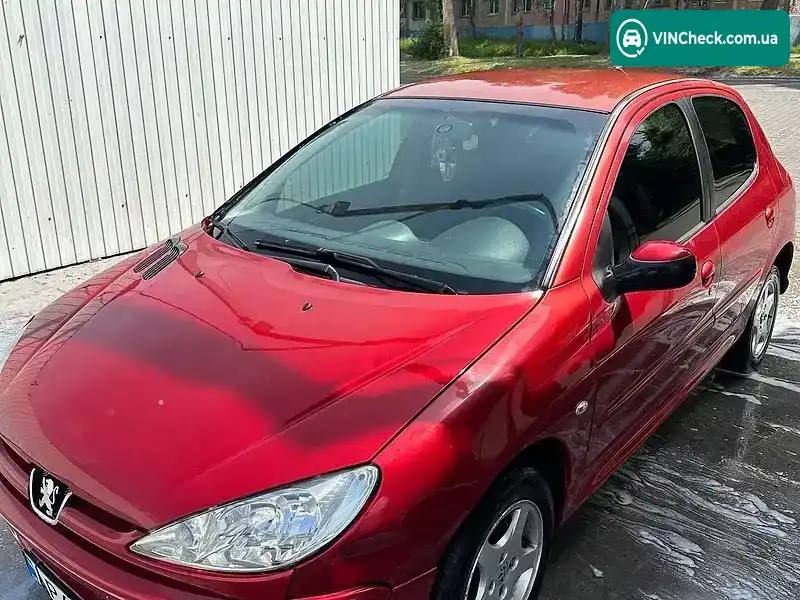 Peugeot 206 2006, фото з оголошення 1 з 21, VIN VF32AKFWA47633205