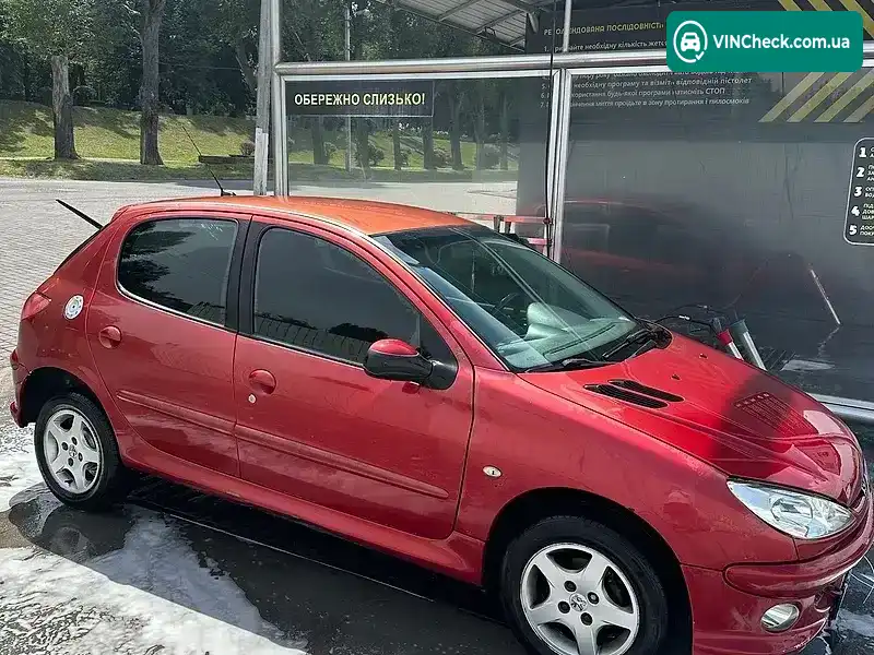 Peugeot 206 2006, фото з оголошення 2 з 21, VIN VF32AKFWA47633205