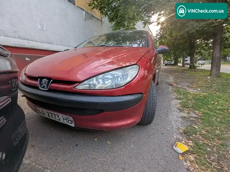 Peugeot 206 2003, фото з оголошення 1 з 15, VIN VF32AHFXF43579708