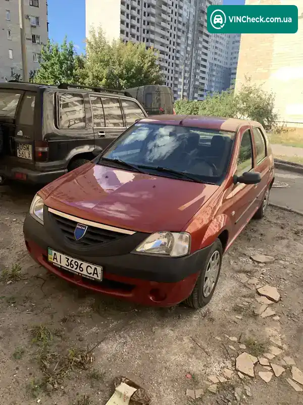 Dacia Logan 2008, фото з оголошення 1 з 7, VIN UU1LSDAGH40011100