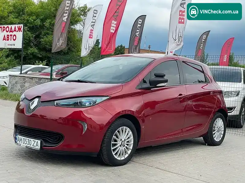 Renault Zoe 2018, фото з оголошення 1 з 21, VIN VF1AG000961395202