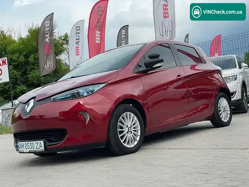 Renault Zoe 2018, фото з оголошення 2 з 21, VIN VF1AG000961395202