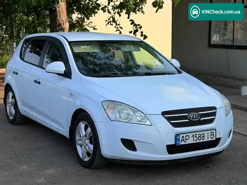 Kia Ceed 2008, фото з оголошення 2 з 19, VIN Y6LFF24228L003937