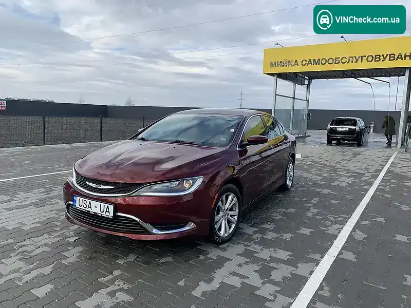 Chrysler 200 2015, фото з оголошення 1 з 20, VIN 1C3CCCAB6FN579422