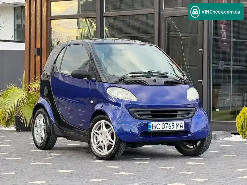 Smart Fortwo 2002, фото з оголошення 1 з 21, VIN WME01MC011H103602