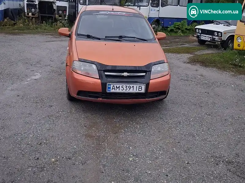 Chevrolet Aveo 2005, фото з оголошення 1 з 8, VIN KL1SF69YE6B577867