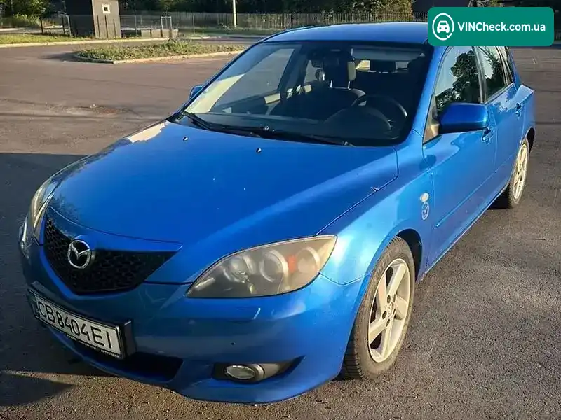 Mazda 3 2005, фото з оголошення 2 з 20, VIN JMZBK14Y261358914