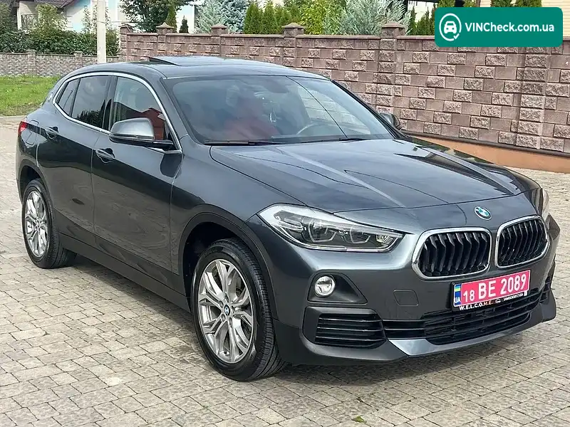 BMW X2 2018, фото з оголошення 2 з 20, VIN WBXYJ5C39JEF79776