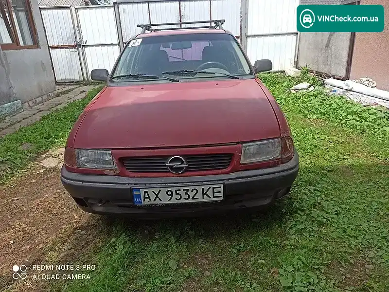 Opel Astra 1992, фото з оголошення 1 з 8, VIN W0L000051N2638564