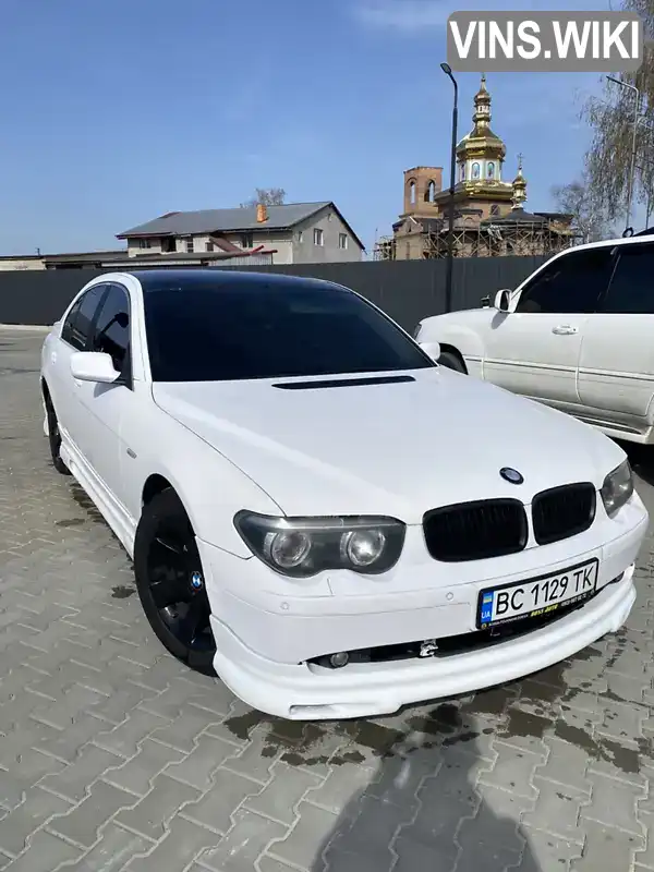 BMW 7 Series 2002, фото з оголошення 1 з 21, VIN WBAGL410X0DL89215
