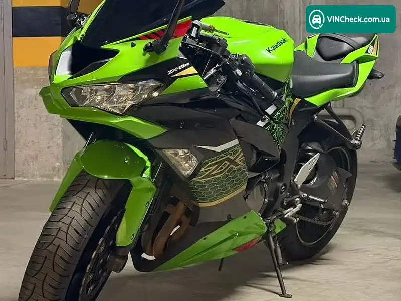 Kawasaki Ninja 636 ZX-6R 2019, фото з оголошення 1 з 12, VIN JKBZXJG13LA009559