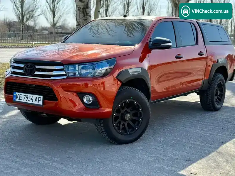 Toyota Hilux 2016, фото з оголошення 1 з 20, VIN MR0HB3CD600405147