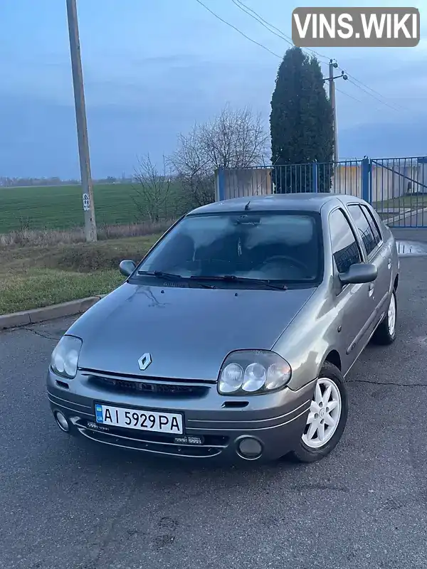 Renault Clio 2001, фото з оголошення 1 з 21, VIN VF1LB0K0524094879