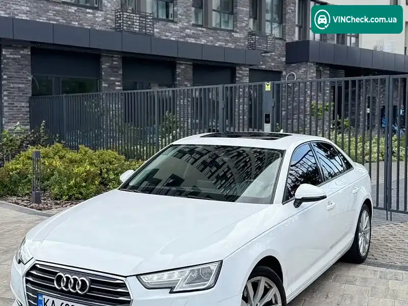 Audi A4 2017, фото з оголошення 2 з 14, VIN WAUGMAF41HA078986