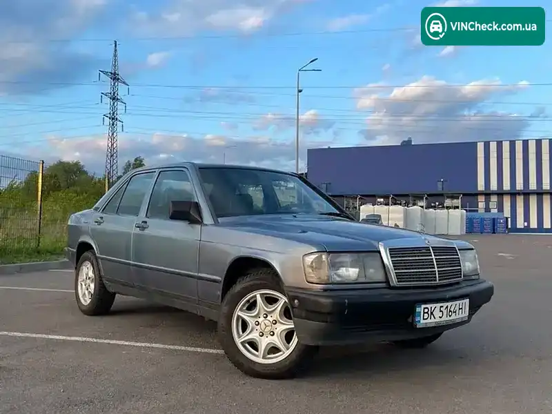 Mercedes-Benz 190 1988, фото з оголошення 2 з 21, VIN WDB2011261F395859