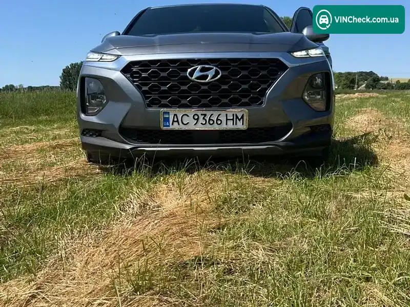 Hyundai Santa FE 2018, фото з оголошення 2 з 20, VIN 5NMS2CAD3KH031283