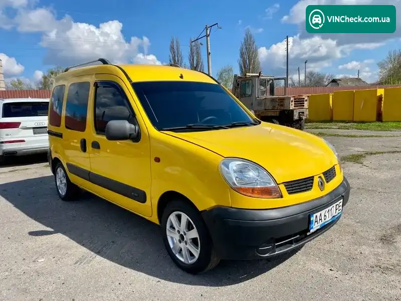 Renault Kangoo 2003, фото з оголошення 1 з 19, VIN VF1FC09MF29563404