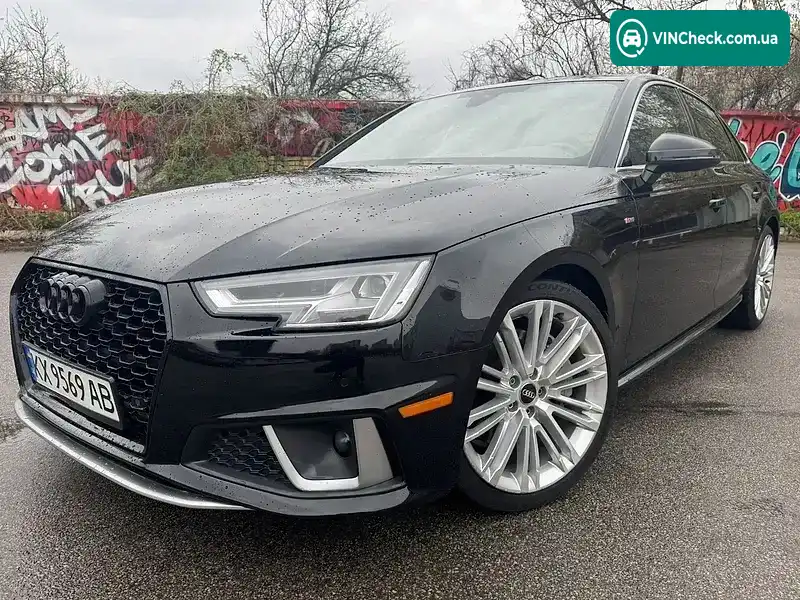 Audi A4 2019, фото з оголошення 2 з 20, VIN WAUENAF46KN021168