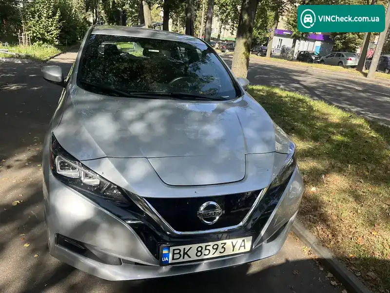 Nissan Leaf 2019, фото з оголошення 1 з 9, VIN 1N4BZ1CP4KC320295