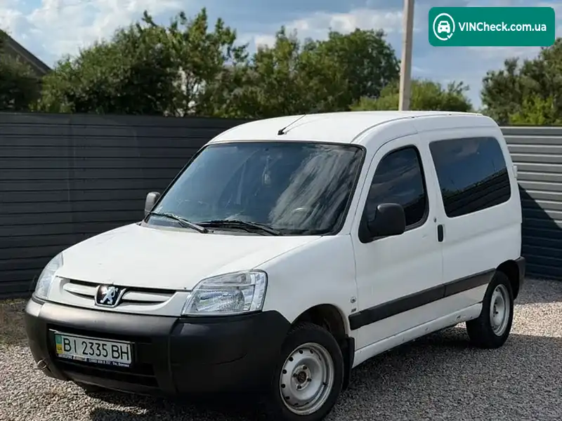 Peugeot Partner 2007, фото з оголошення 1 з 20, VIN VF3GC9HXC96270076