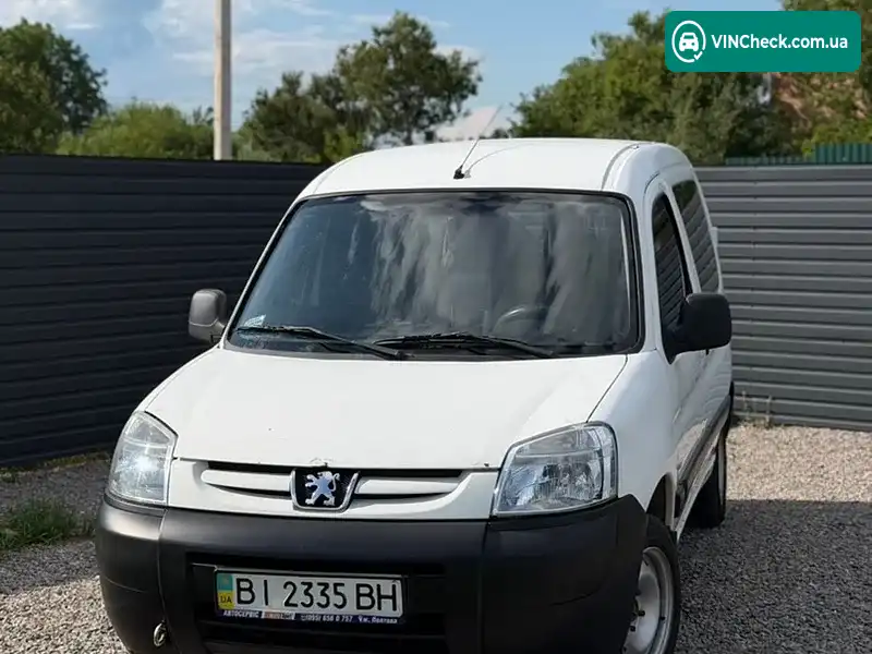 Peugeot Partner 2007, фото з оголошення 2 з 20, VIN VF3GC9HXC96270076