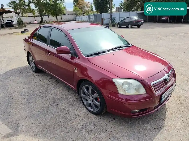 Toyota Avensis 2003, фото з оголошення 2 з 16, VIN SB1BW55L60E010823