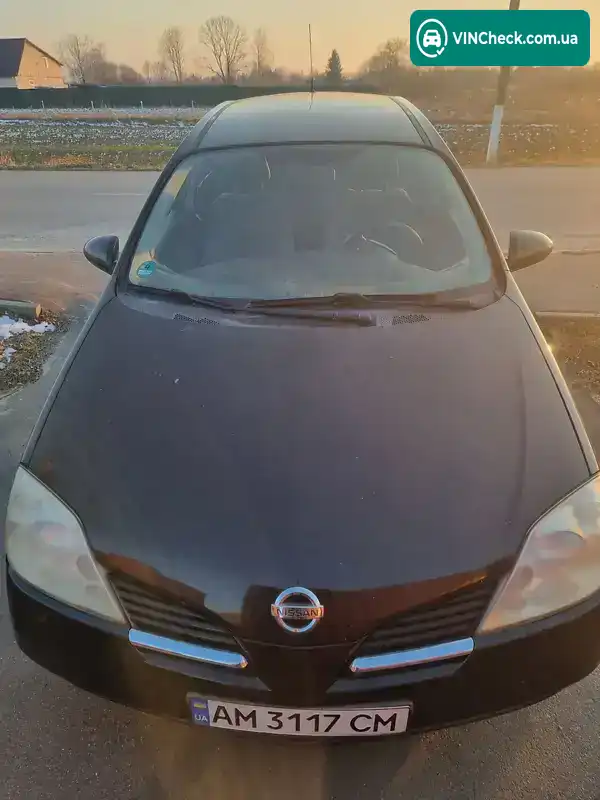Nissan Primera 2006, фото з оголошення 2 з 17, VIN SJNTBAP12U2286237