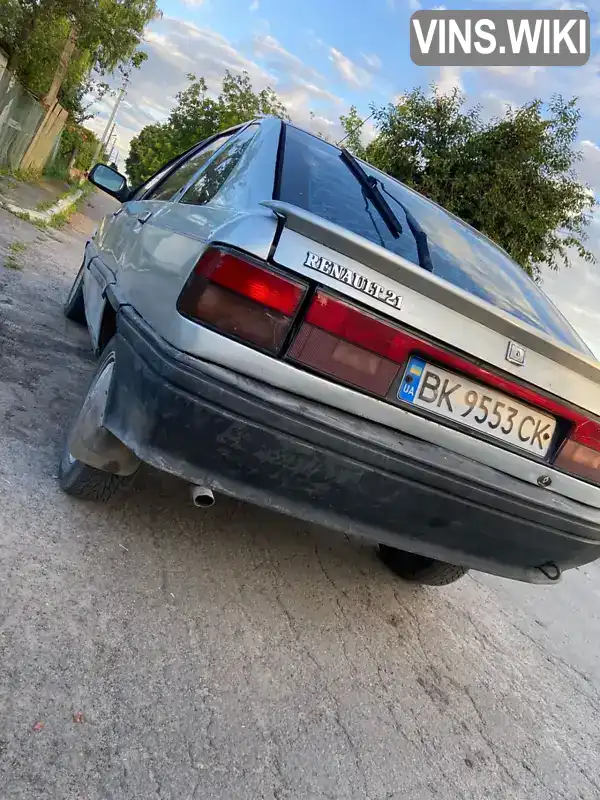 Renault 21 1990, фото з оголошення 2 з 4, VIN VF1B48F0502161949