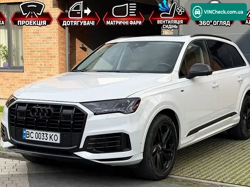 Audi Q7 2019, фото з оголошення 1 з 20, VIN WA1VXAF7XLD003538
