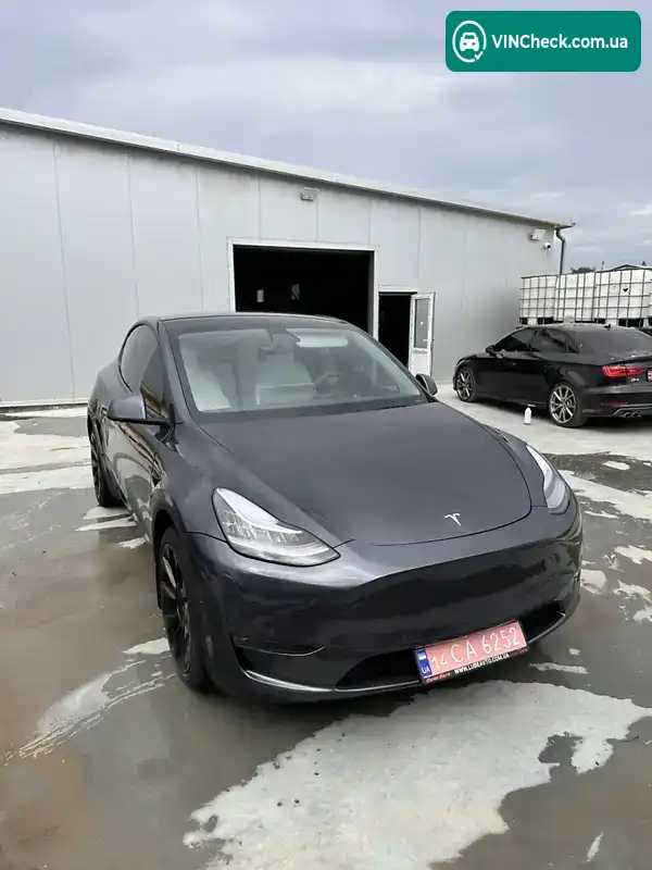 Tesla Model Y 2021, фото з оголошення 2 з 7, VIN 5YJYGDEE7MF251437