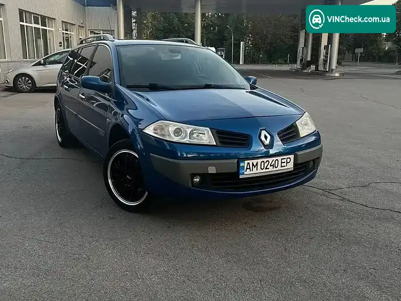 Renault Megane 2006, фото з оголошення 1 з 20, VIN VF1KM1R0H36809361